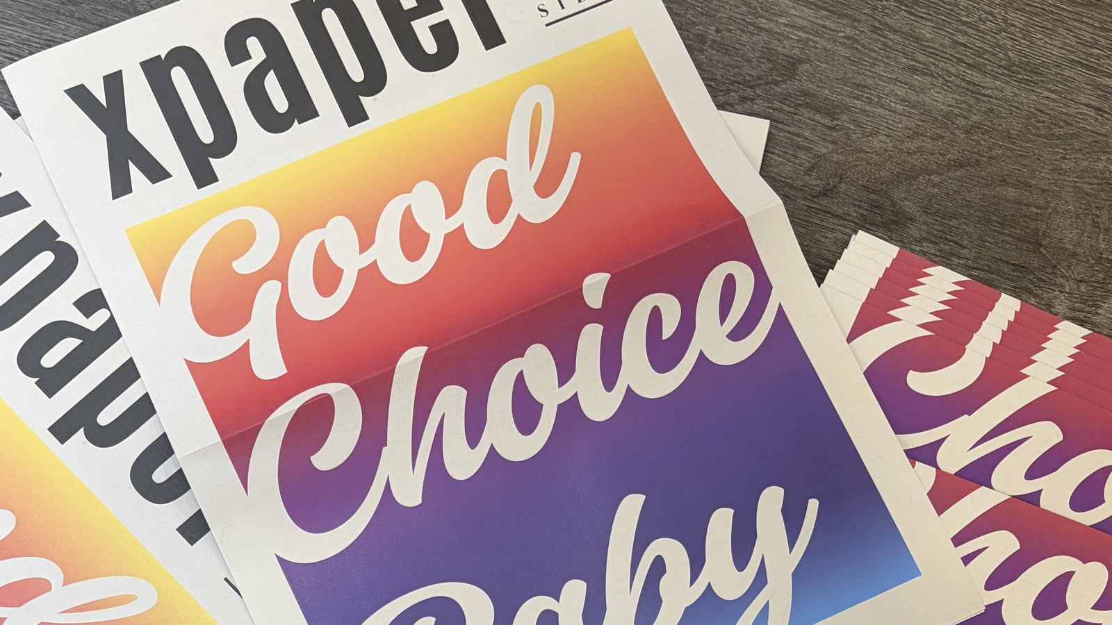 xbaby xpaper・Good Choice Baby 品牌刊物