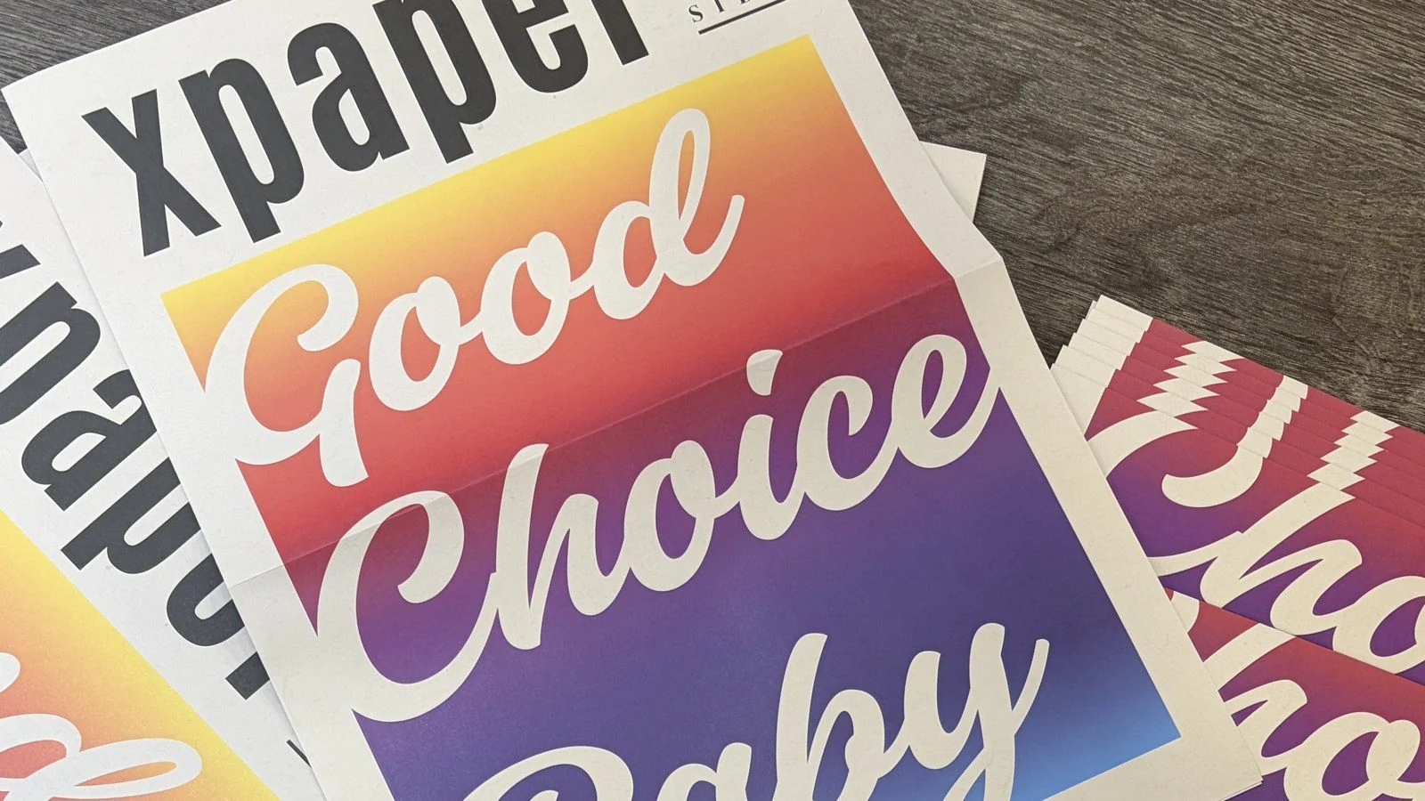 xbaby xpaper・Good Choice Baby 品牌刊物